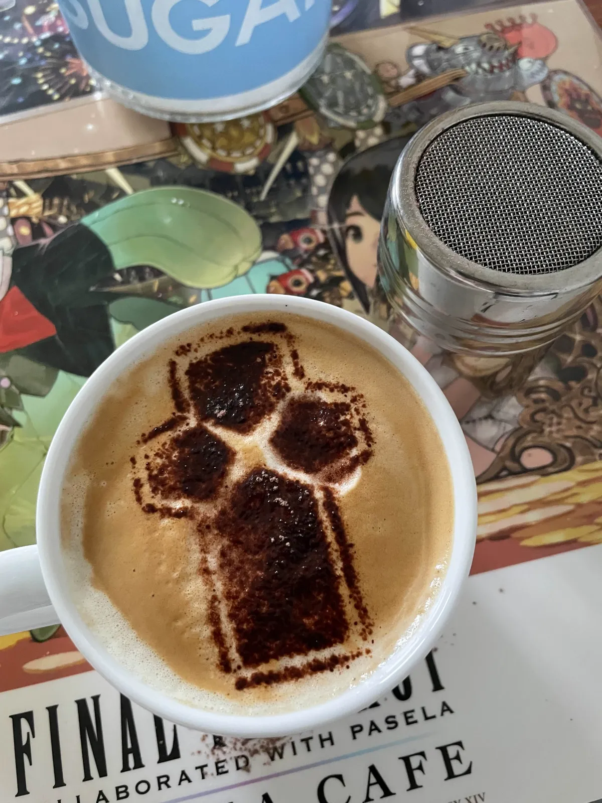 It's a Zohar cappuccino! Thanks to Clinkorz's marvelous stencil