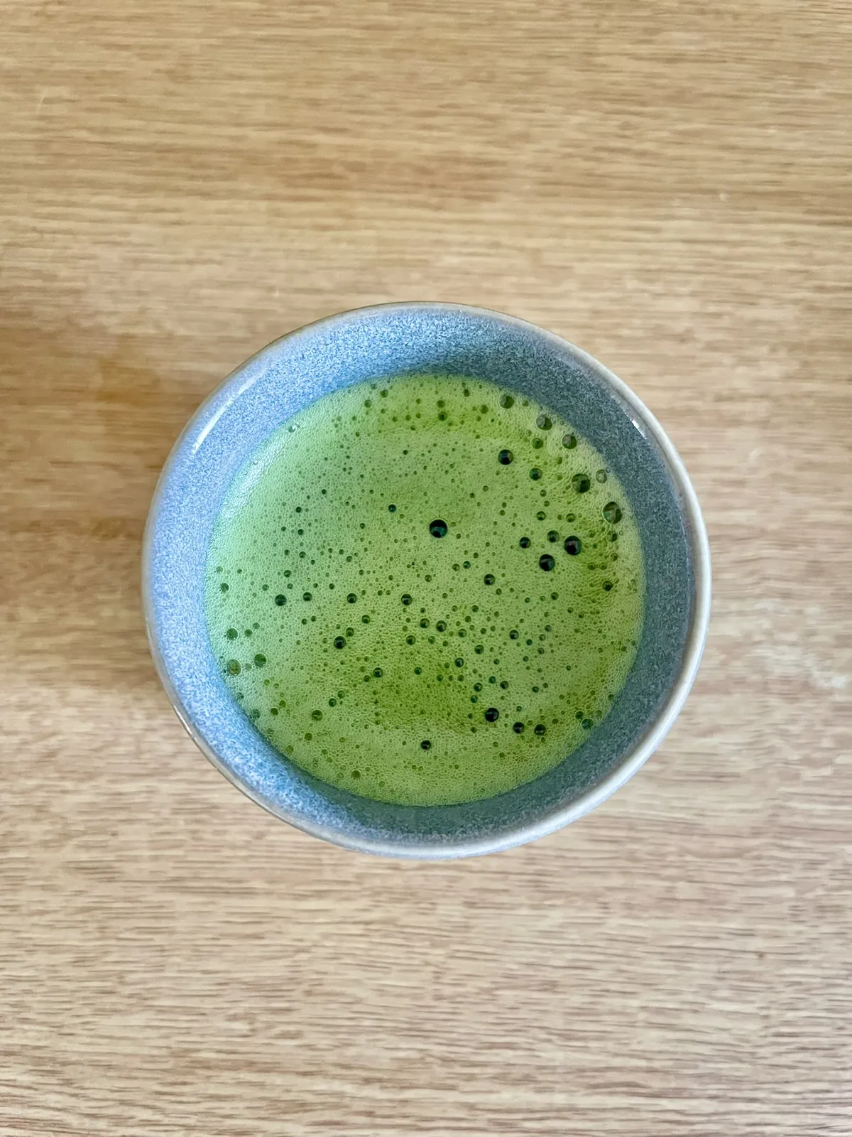 My matcha game has still a long way to go, but this is the best one I've made yet! (02.10.26)