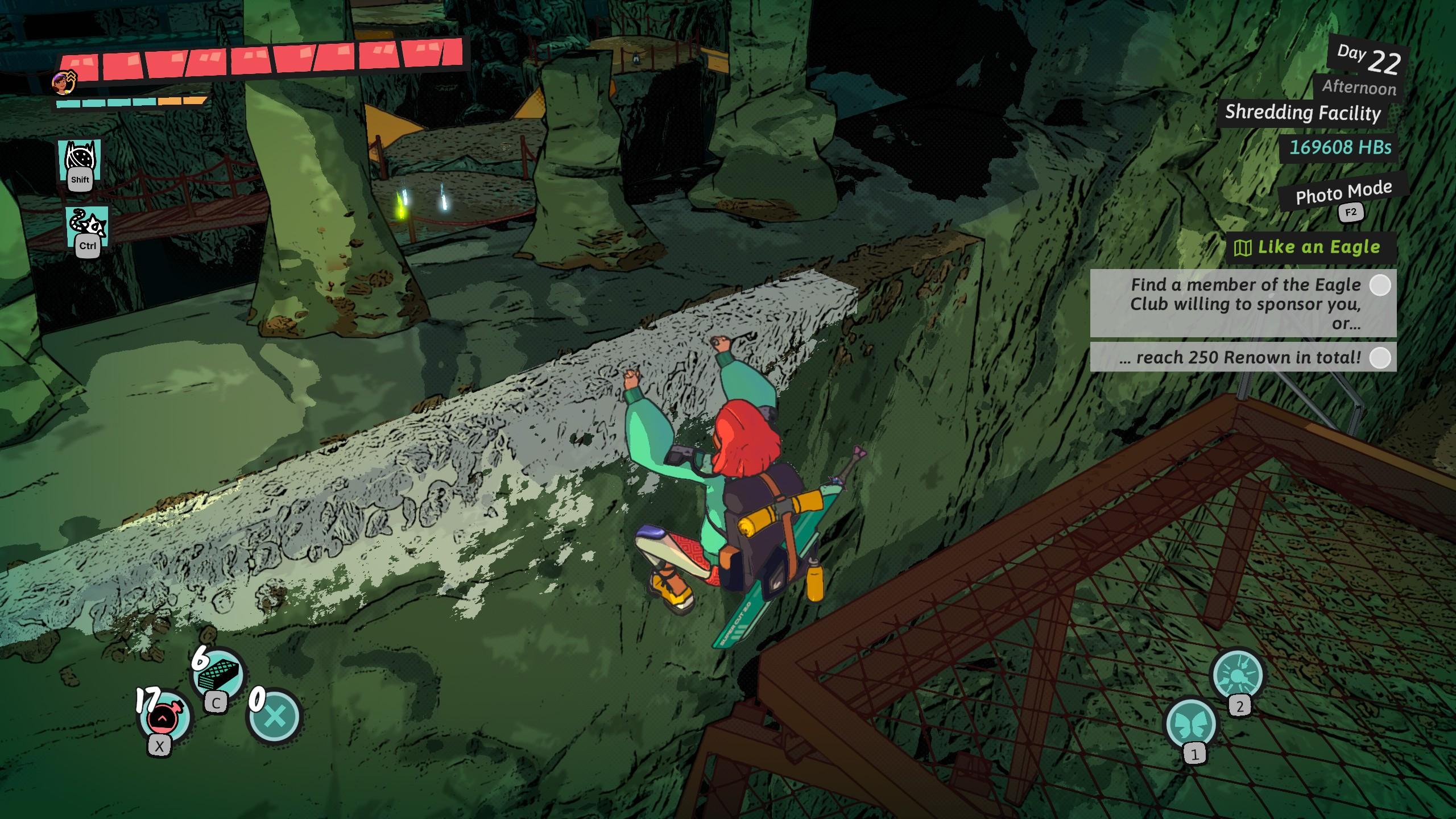 Dungeons of Hinterberg - Climbing Along