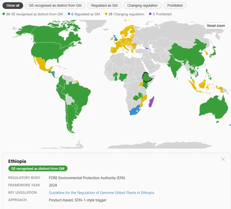Interactive map