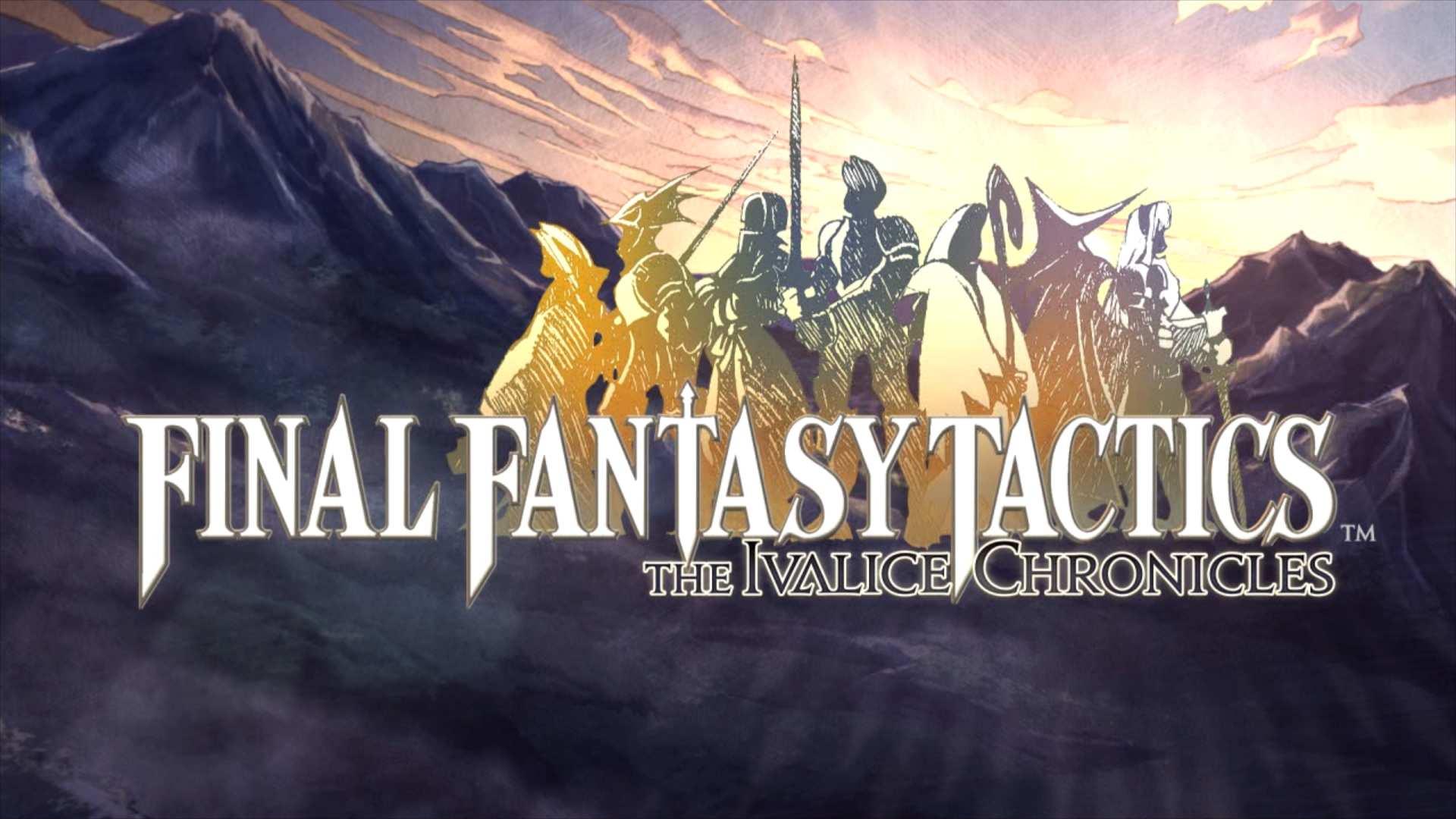 Title art for Final Fantasy Tactics: The Ivalice Chronicles