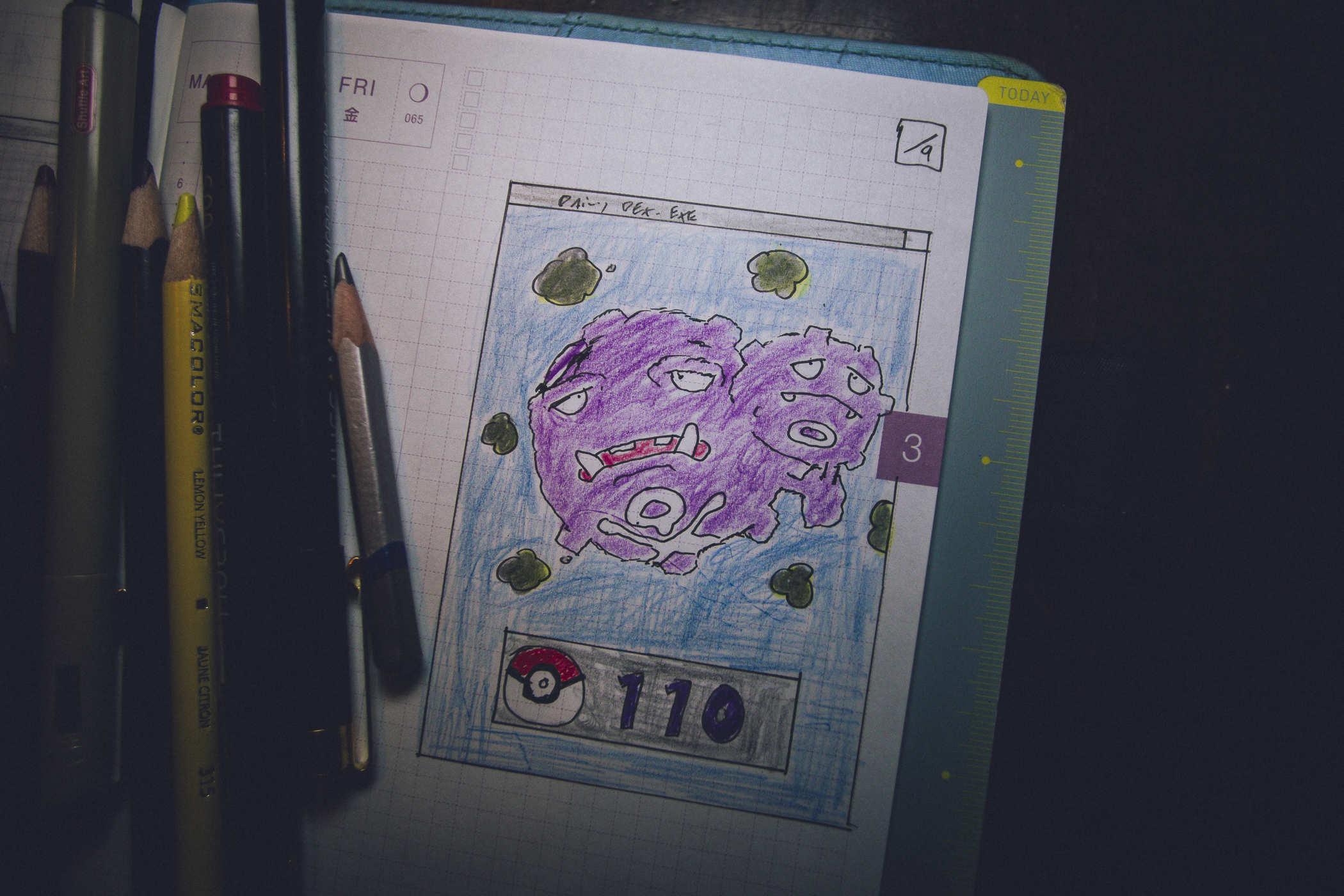 Preview for Daily Dex - Weezing and Staryu [And Snowapple] – quailblog
