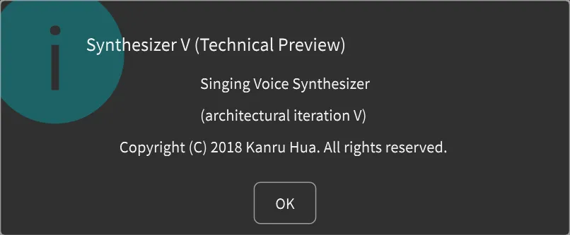 synthv copyright screen