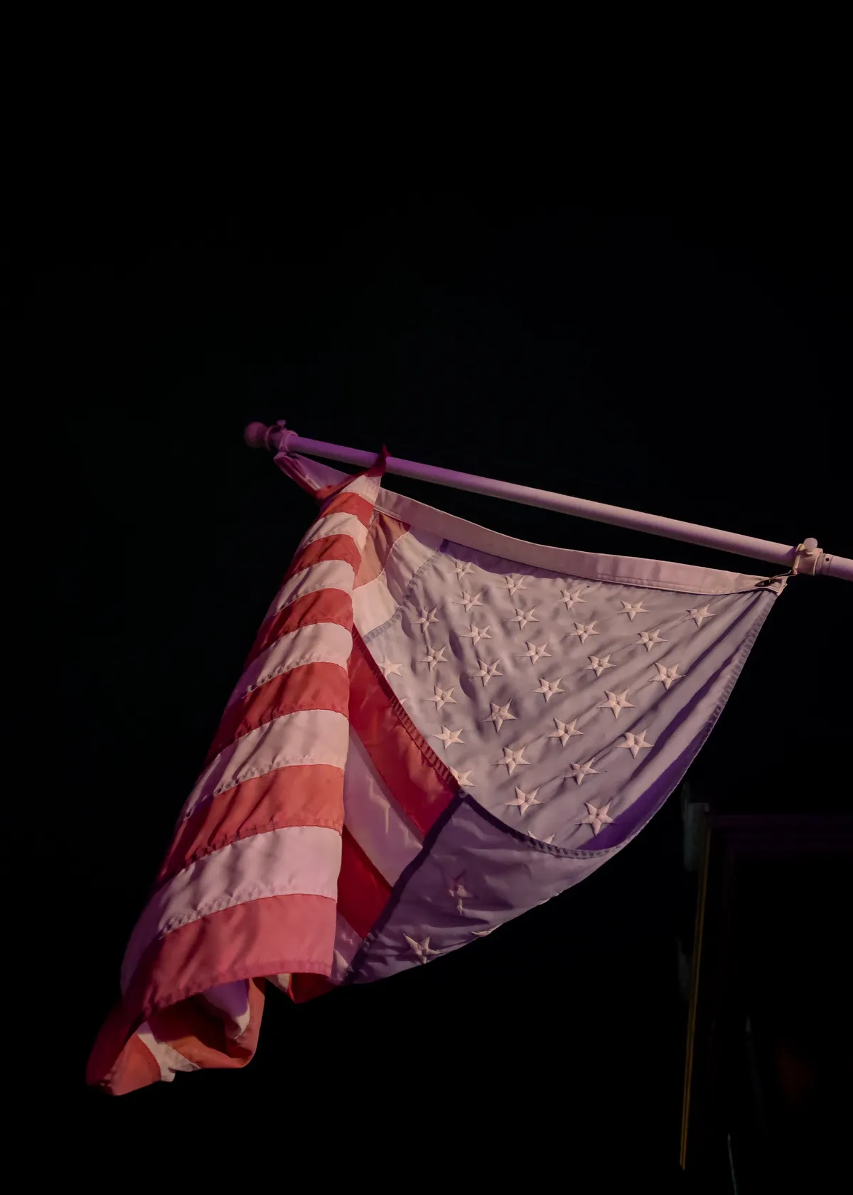 faded and twisted american flag IMG_7151
