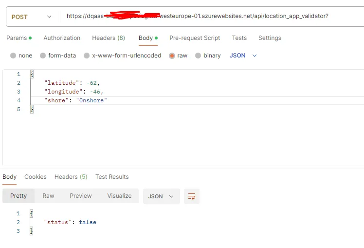 Location Validator microservice