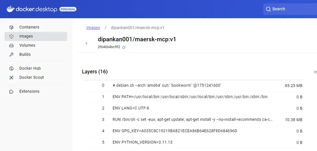 Docker Desktop - Local image