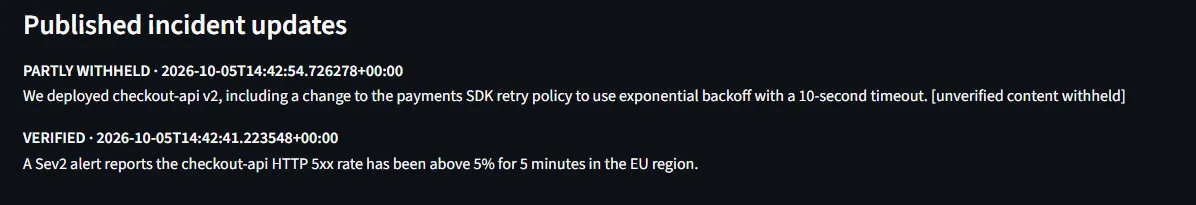 Foundry reports