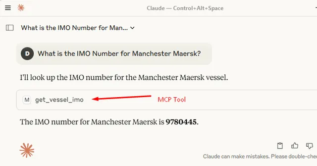 Manchester Maersk IMO
