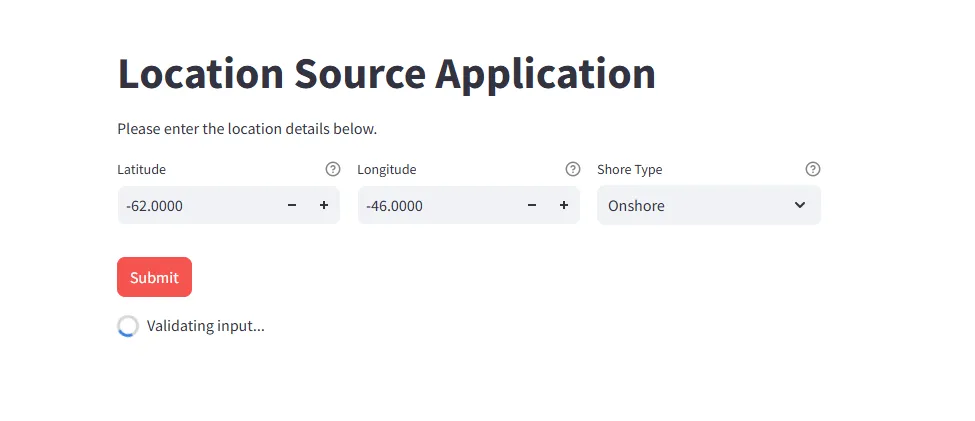 Location Source Validation