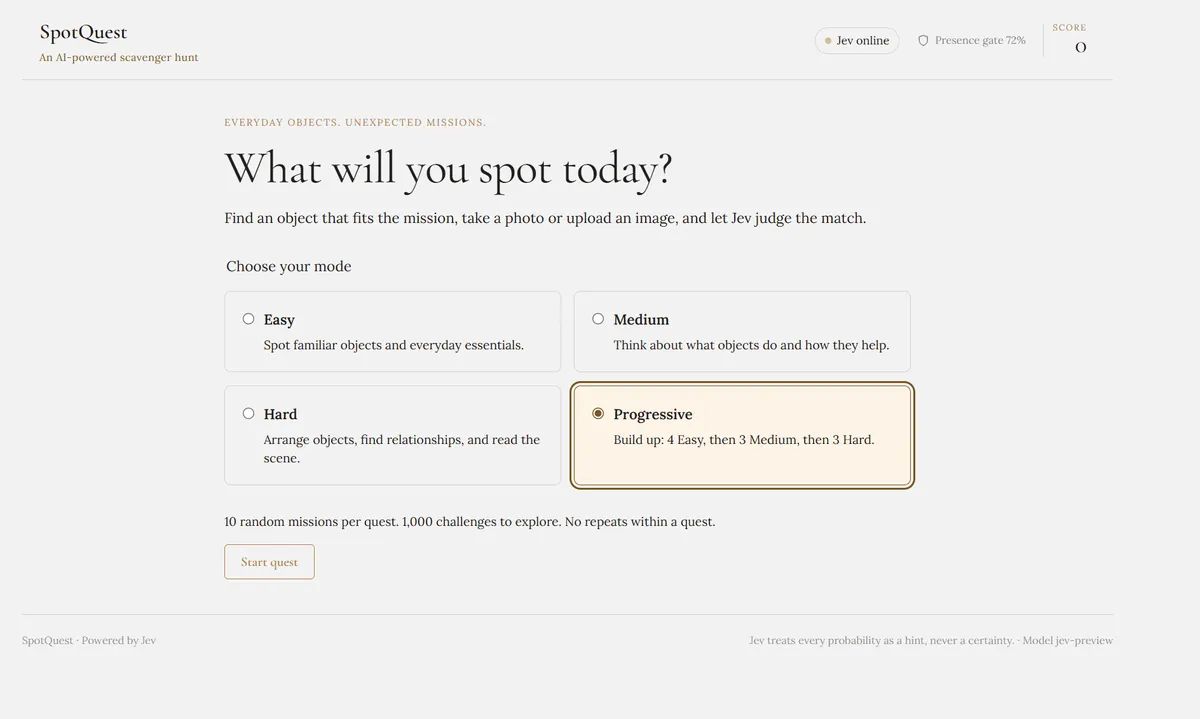 SpotQuest
