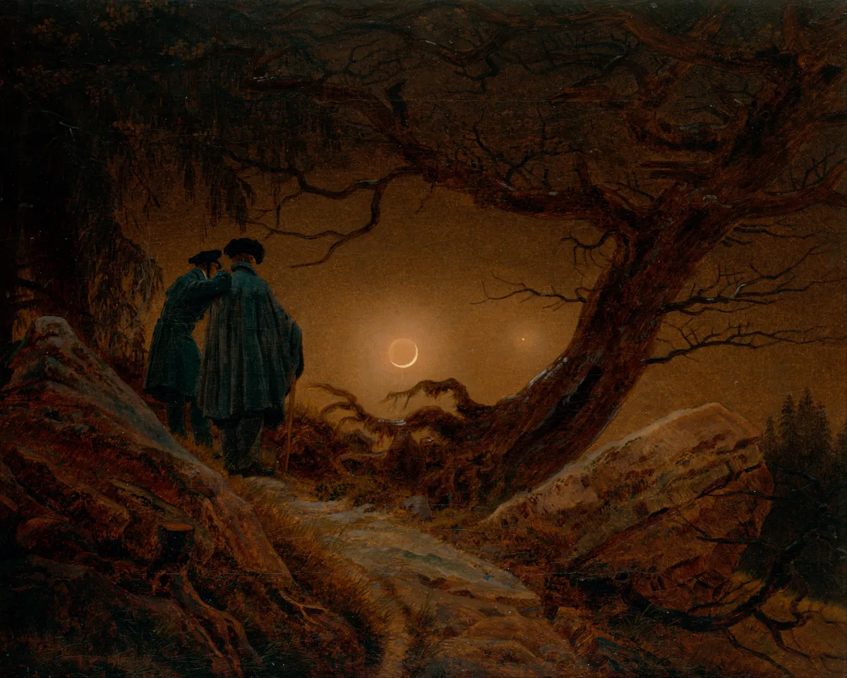 Dos_hombres_contemplando_la_luna