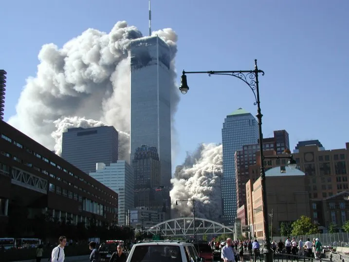 Twin Tower Collapse 04