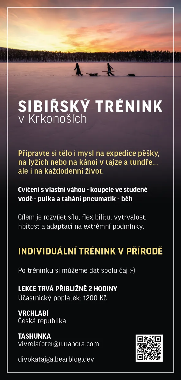 Sibiřský trénink – intenzivní fyzická příprava v přírodě