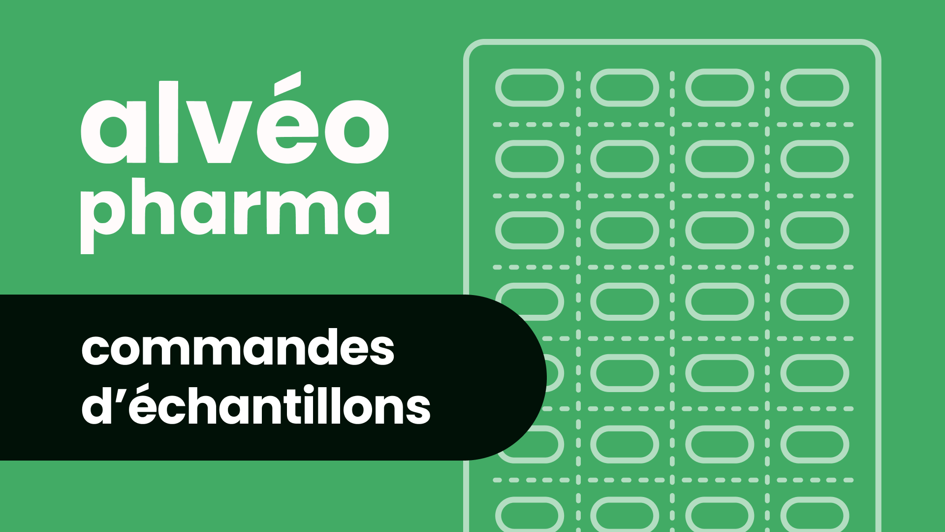 Alvéo Pharma, distributeur pour l'industrie pharmaceutique
