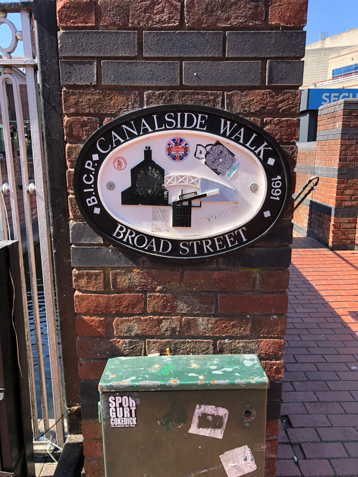 Canalside Sign