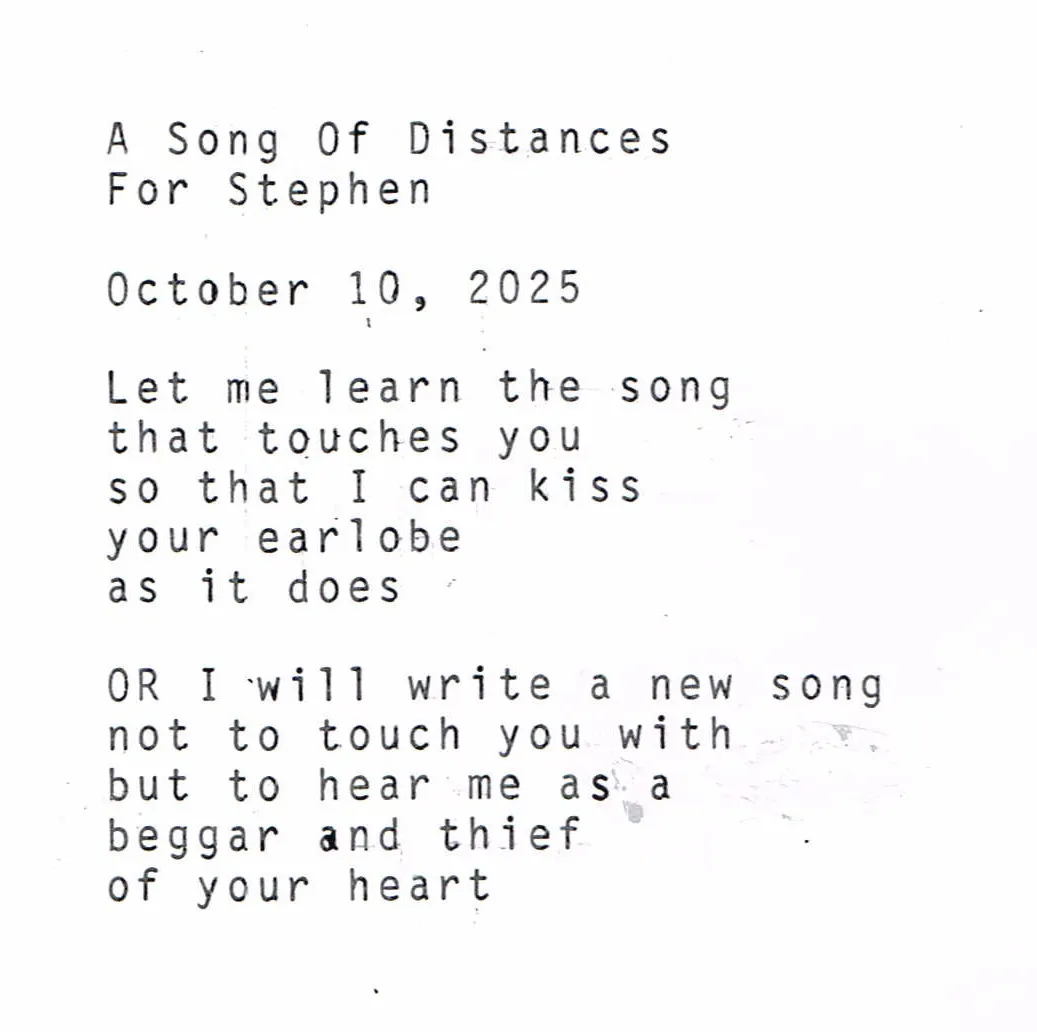 asongofdistances
