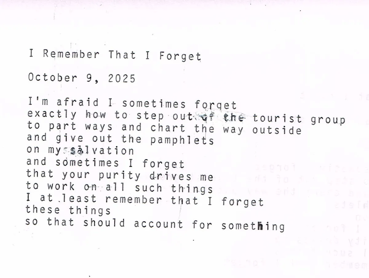 I rememberthatiforget