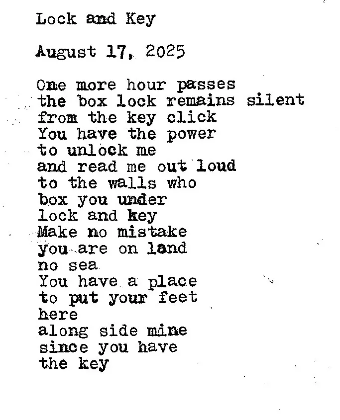 lock and key