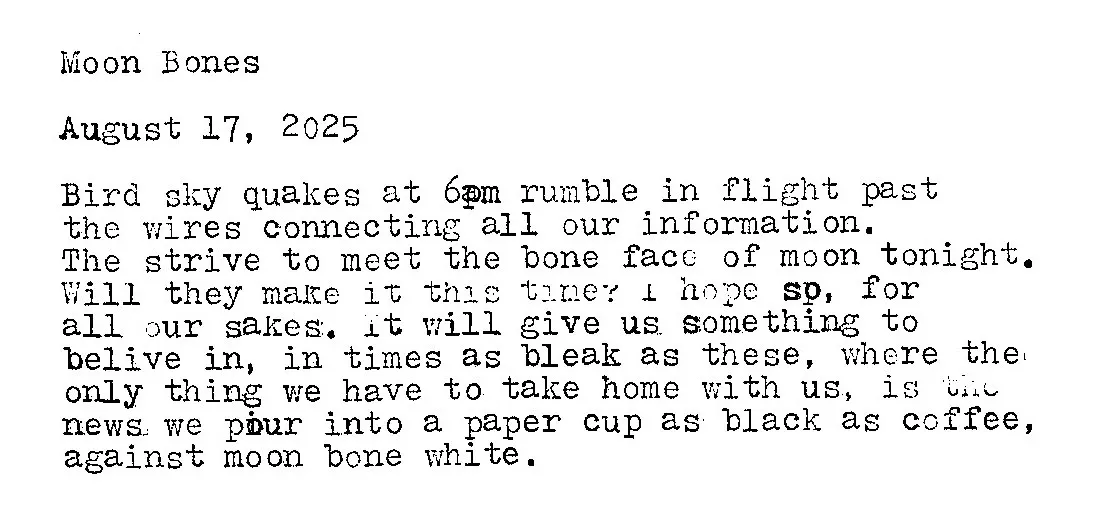 Moon Bone