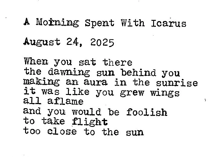 Morning Icarus