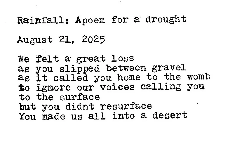 rainfalldrought
