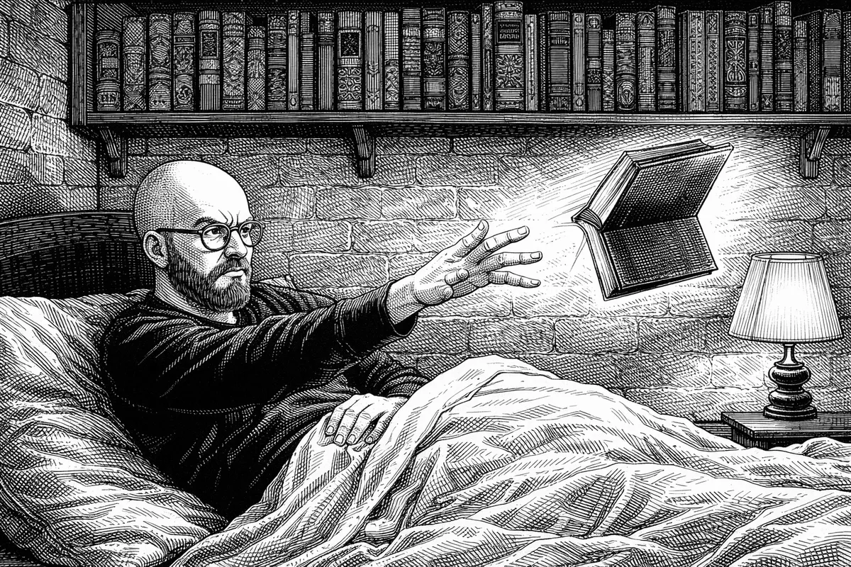 ChatGPT Image - throwing away a book