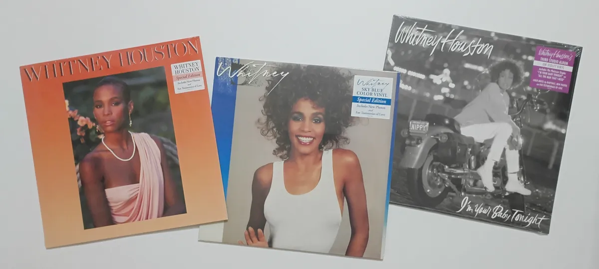 Whitney Houston album collection