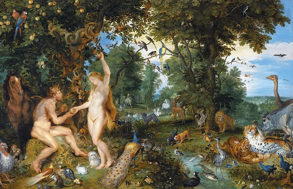 The Garden of Eden with the Fall of Man, by Jan Brueghel the Elder and Peter Paul Rubens