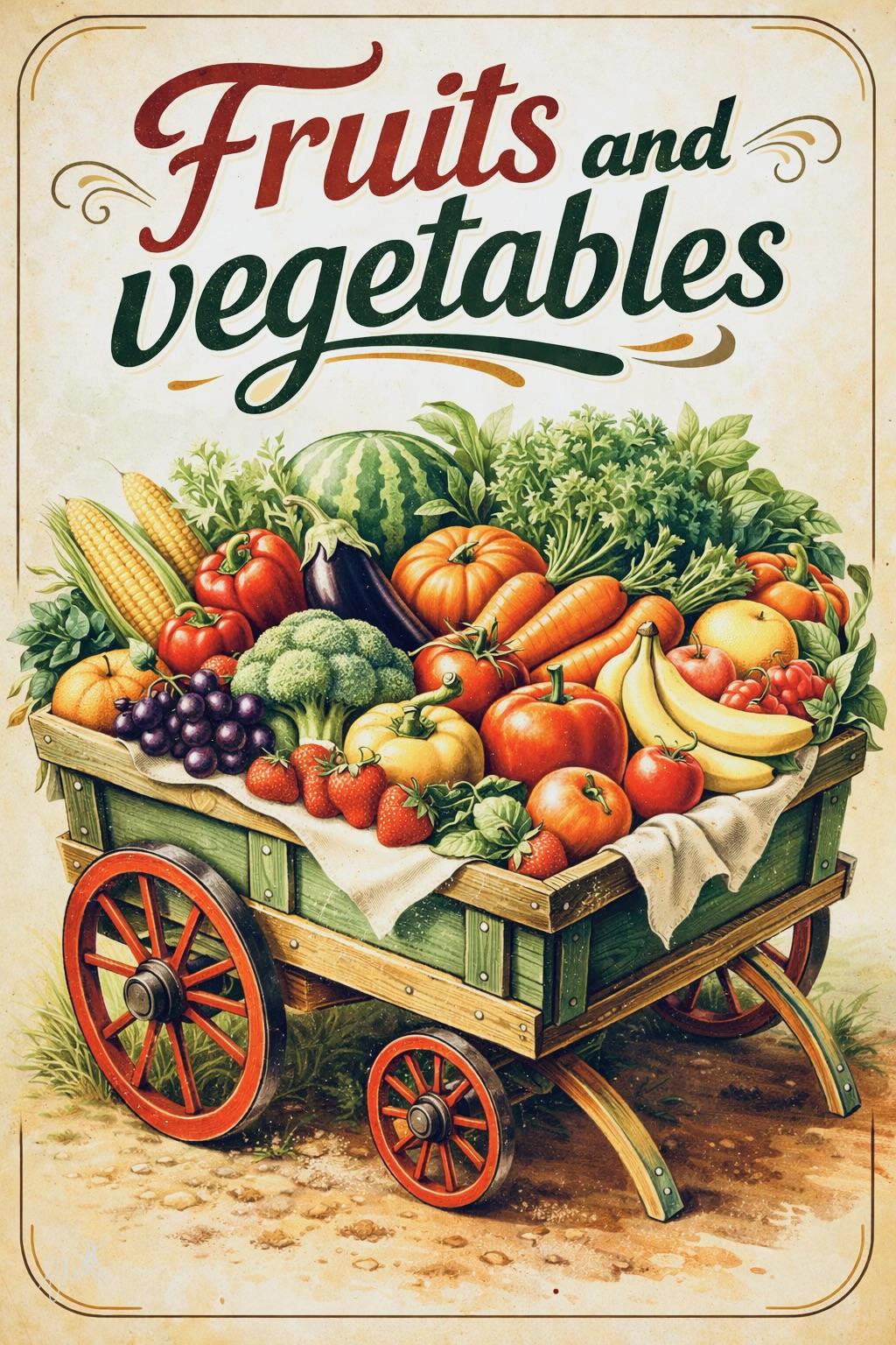 vintage.vegetable