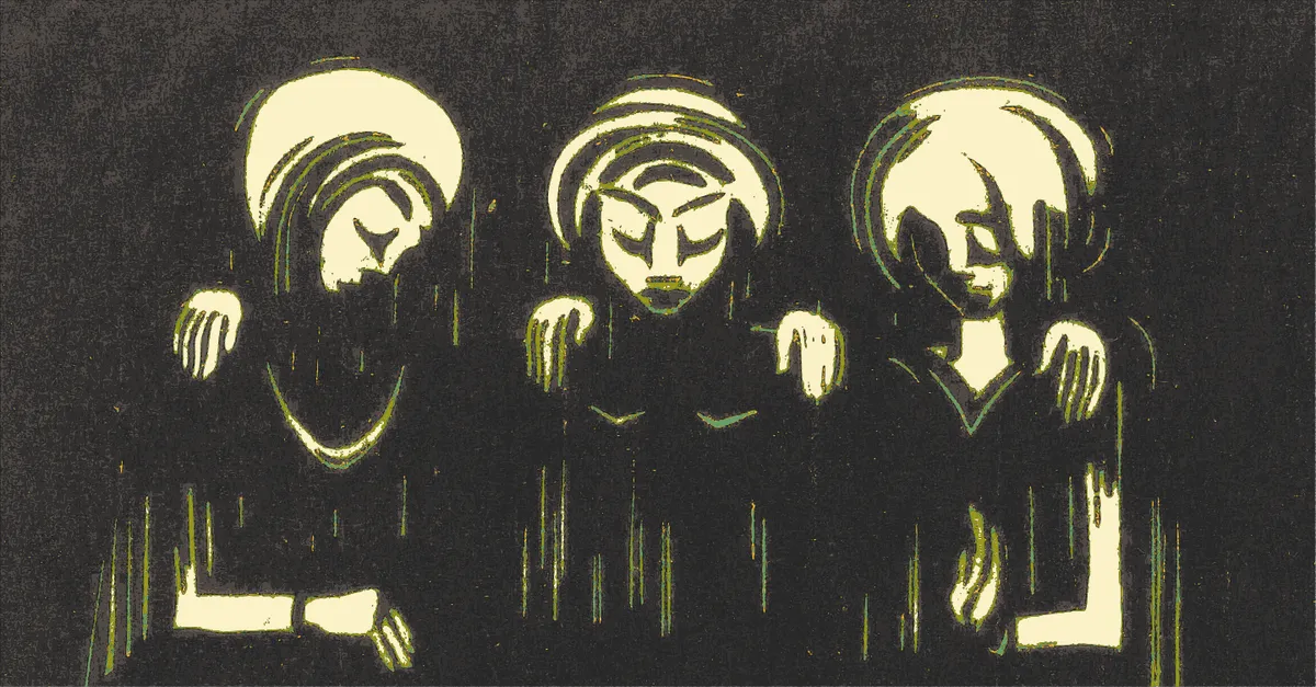 Drie vrouwen, Johannes Frederik Engelbert ten Klooster, 1921