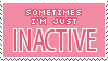 Inactive