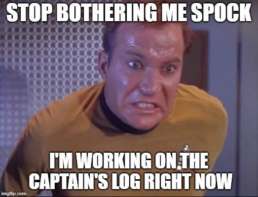 Captain's Log