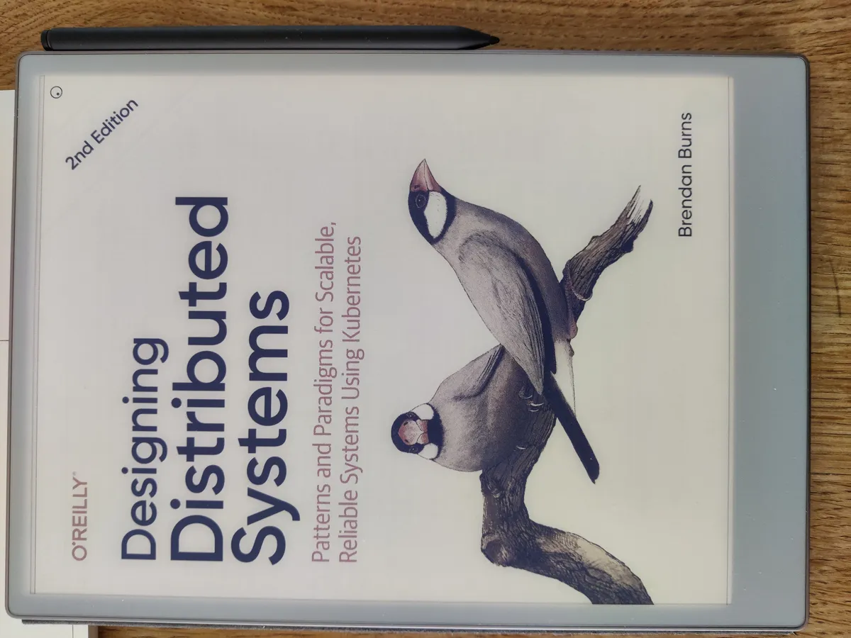 Designing Distributed Systems - front cover