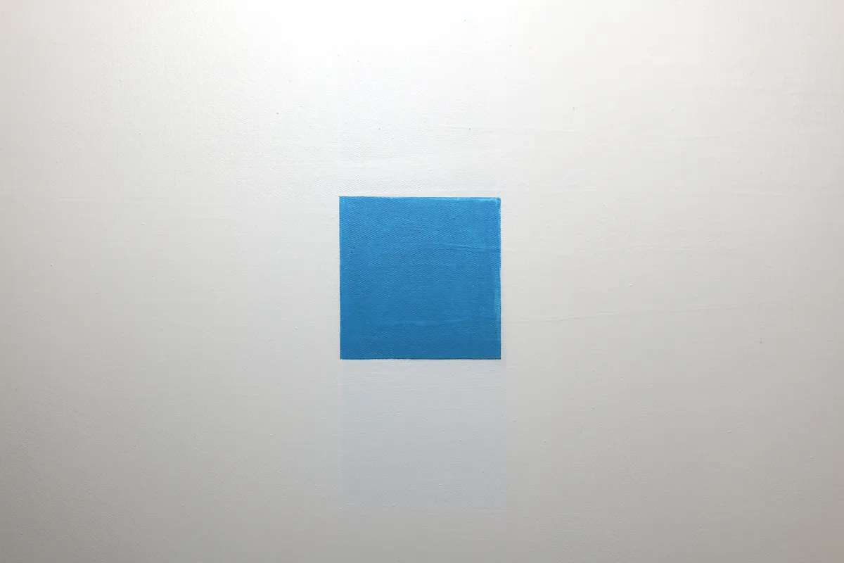 Carré bleu