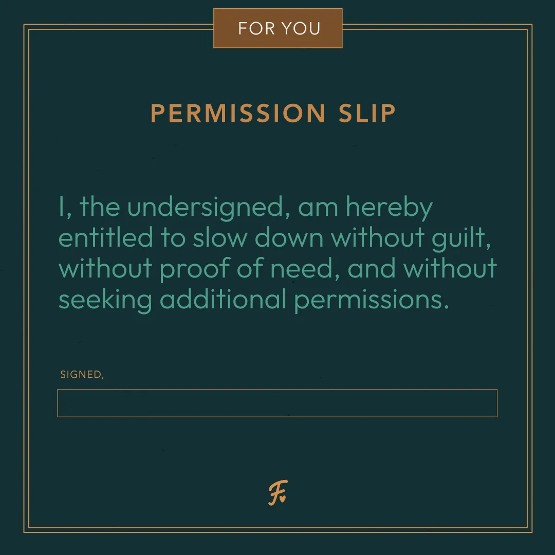 Permission Slip