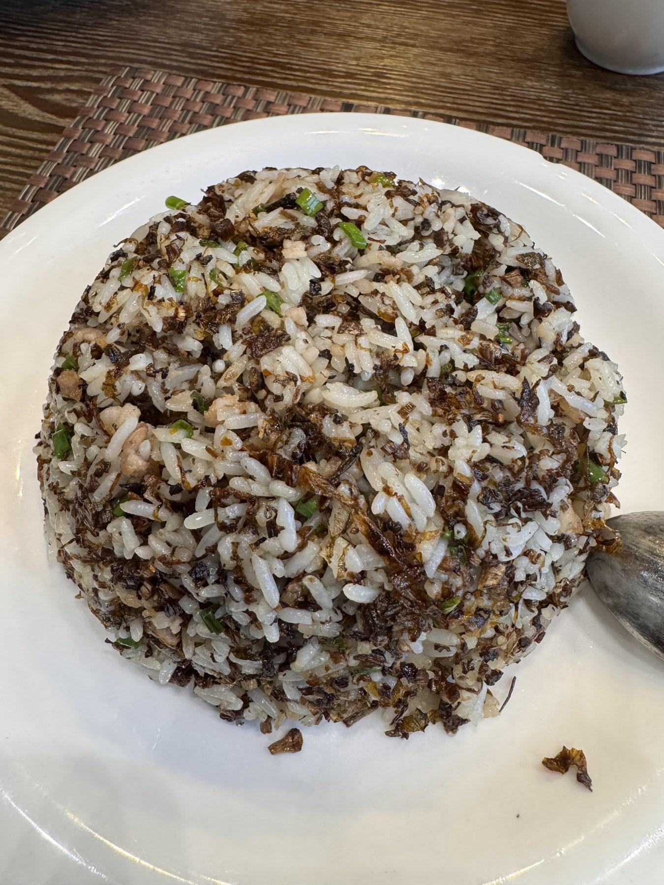 晚饭里的米饭