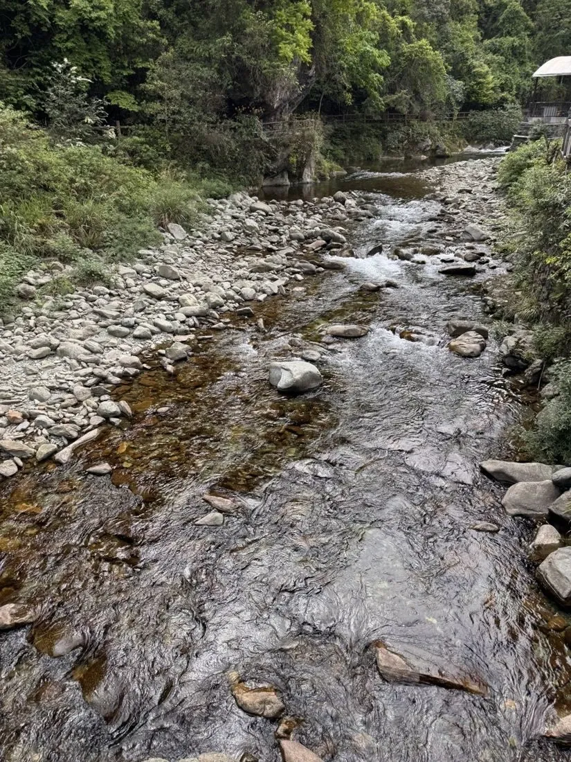 下山时的清溪