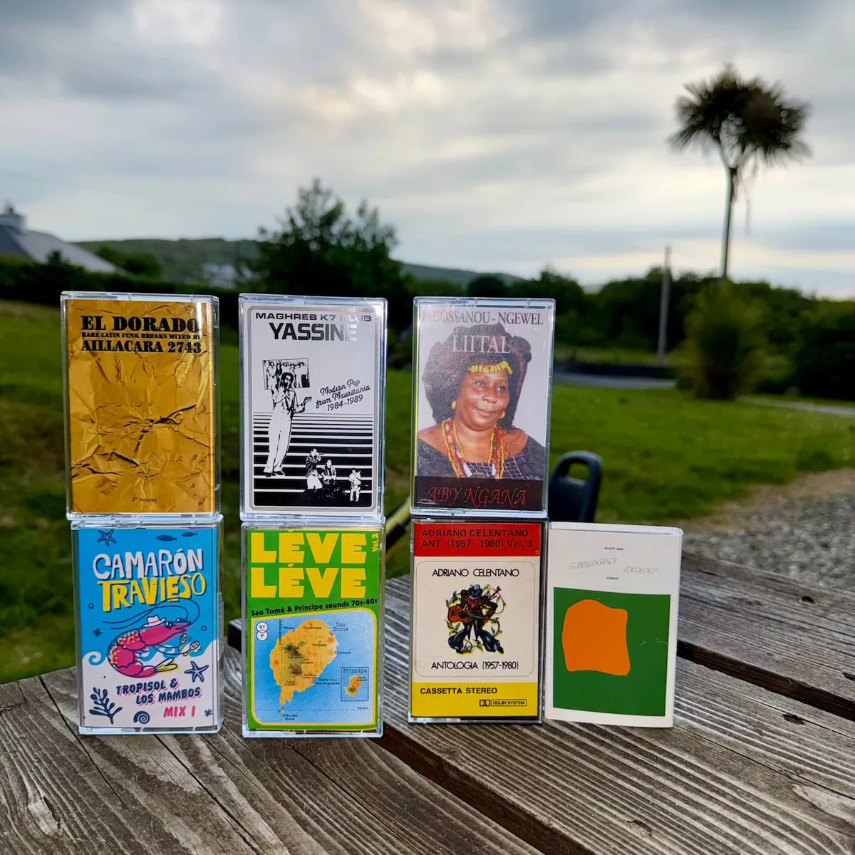 Photo of tapes from this episode