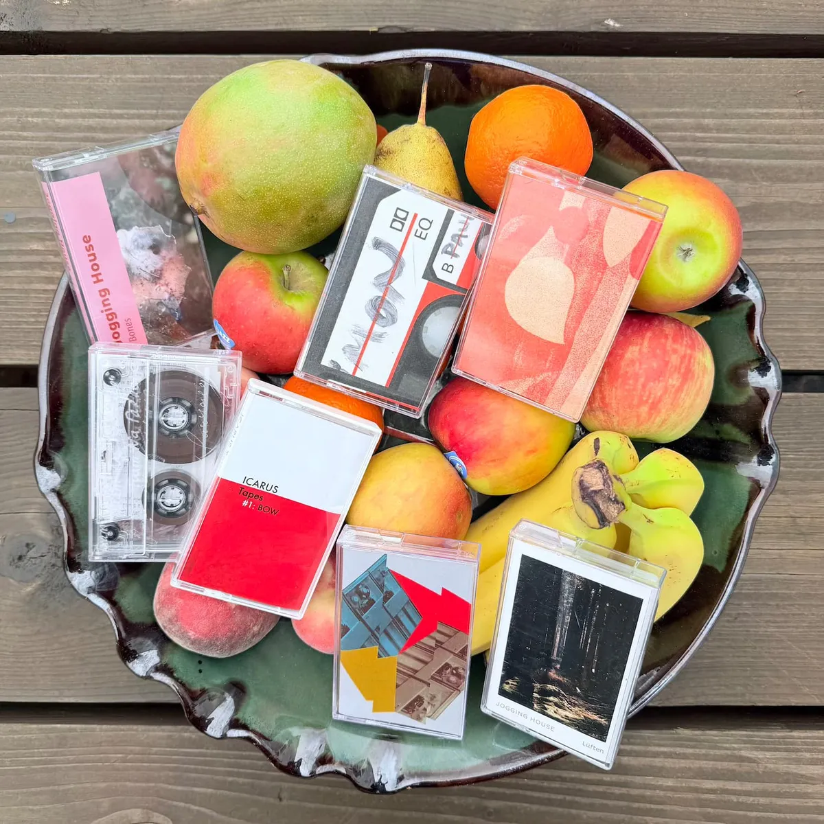 Photo of tapes from this episode