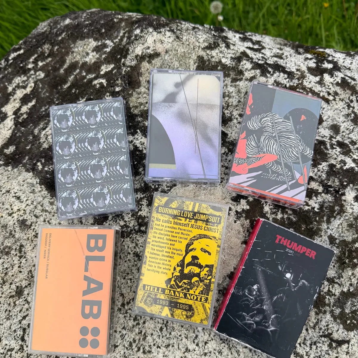 Photo of tapes from this episode