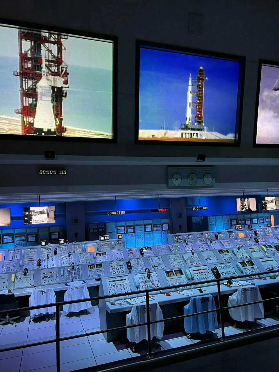 Raketenstart im Kennedy Space Center Florida.