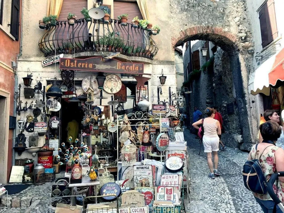 Trödelladen in Malcesine