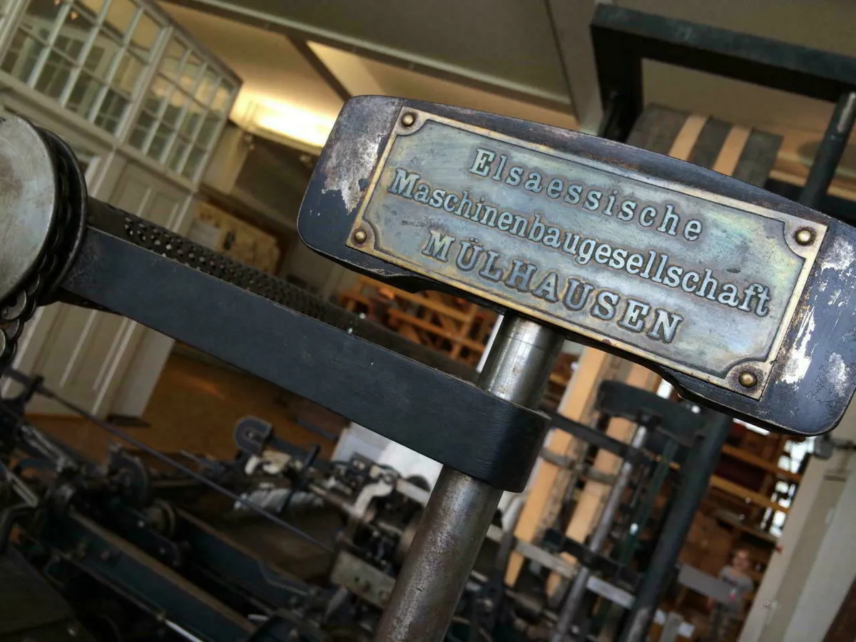 Maschine aus einem Maschinenwerk in Mühlhausen