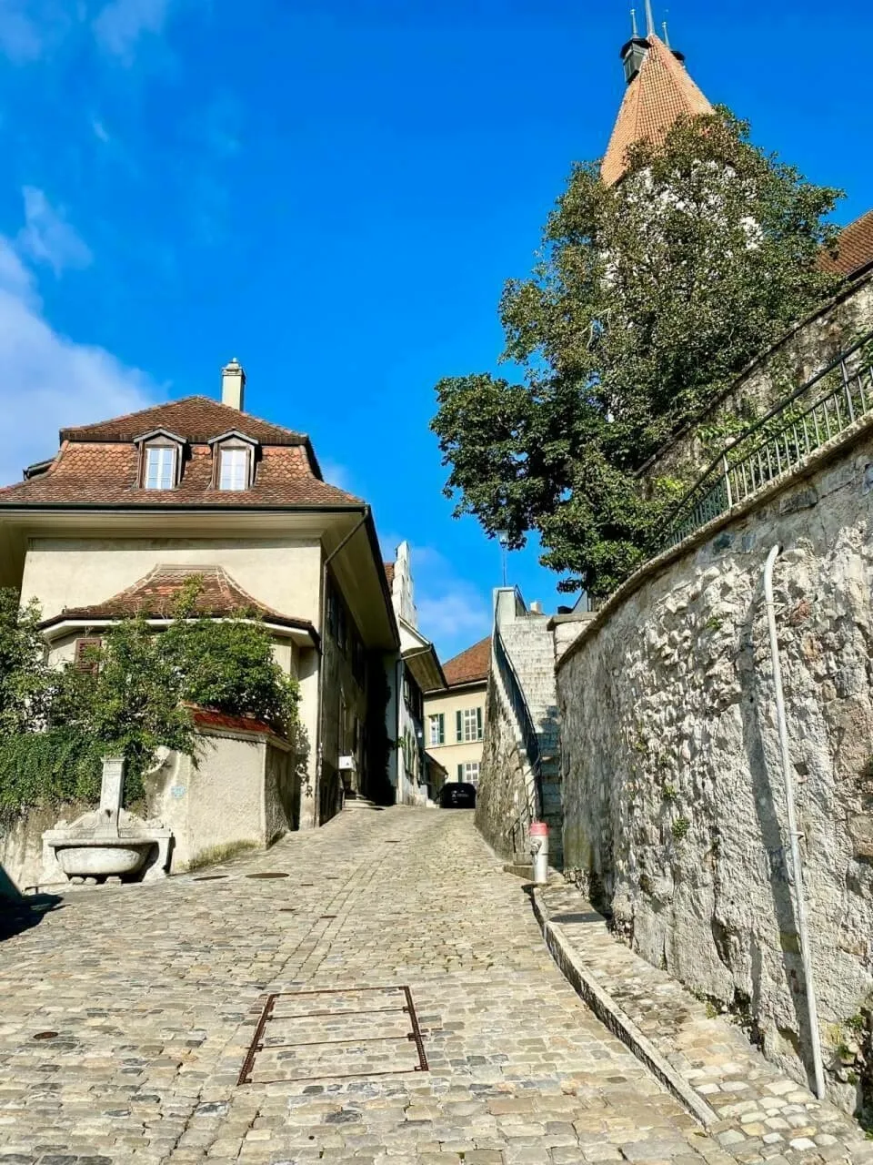 Auf dem Thuner Schlossberg