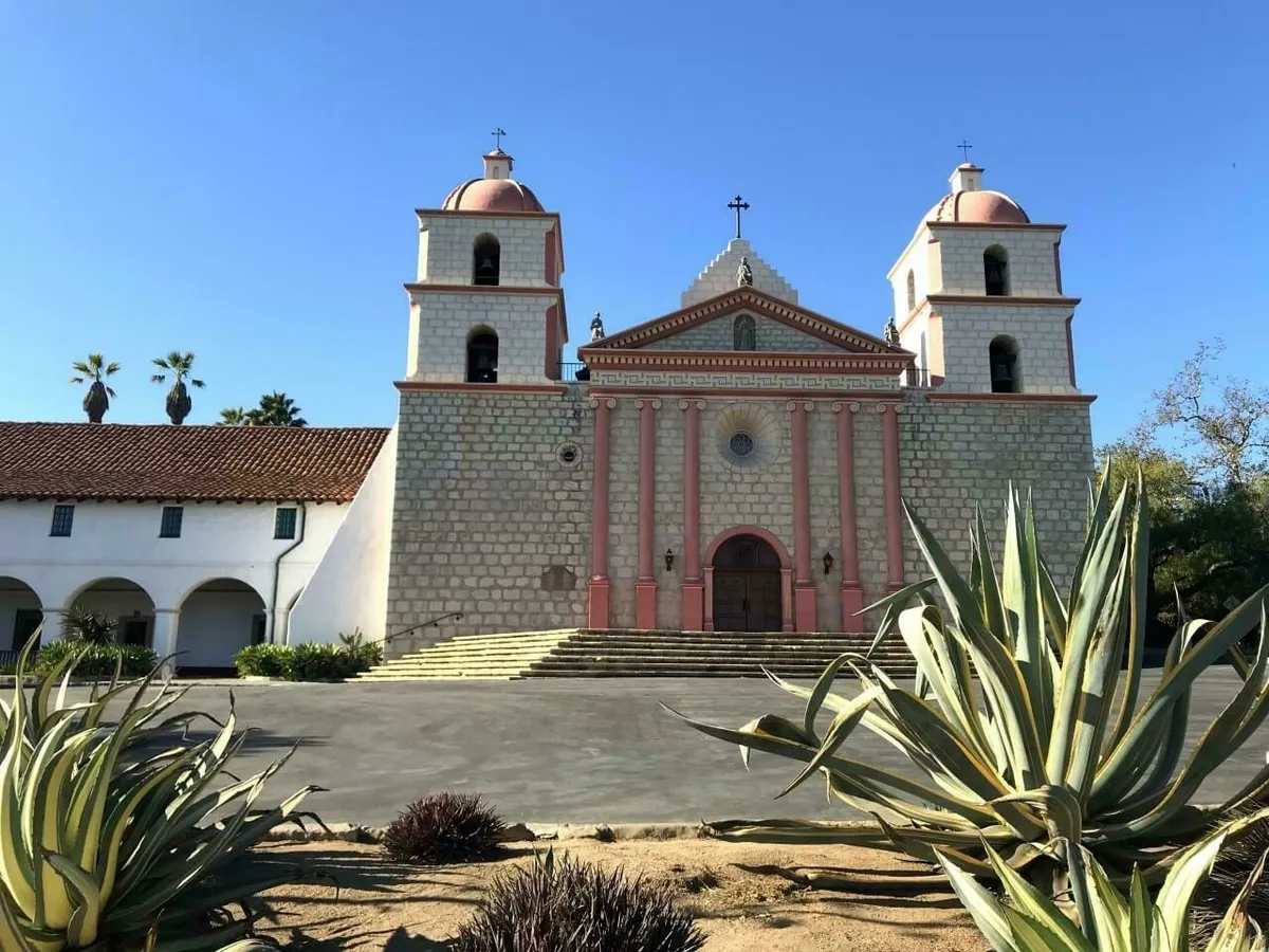 Die Old Mission in Santa Barbara