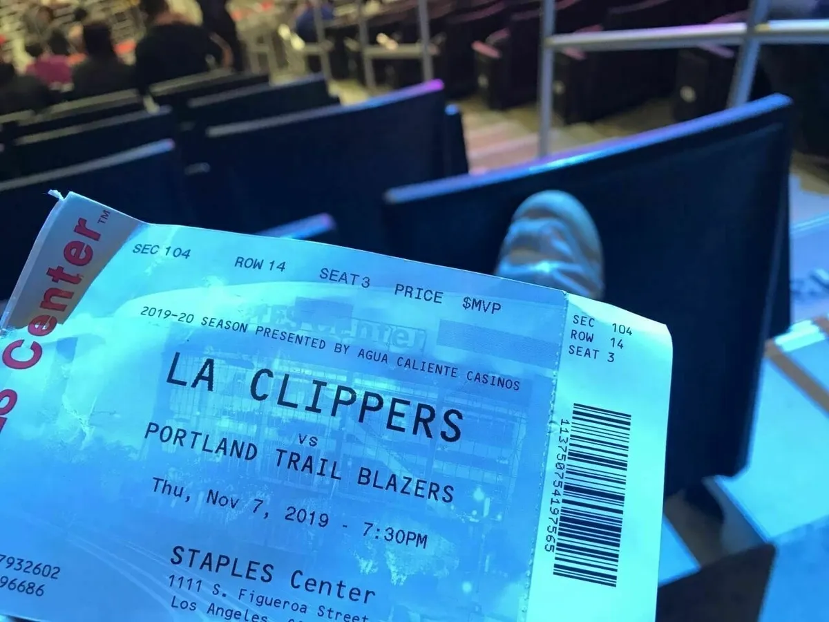 Ticket Basketballspiel LA Clippers Vs. Portland Trail Blazers