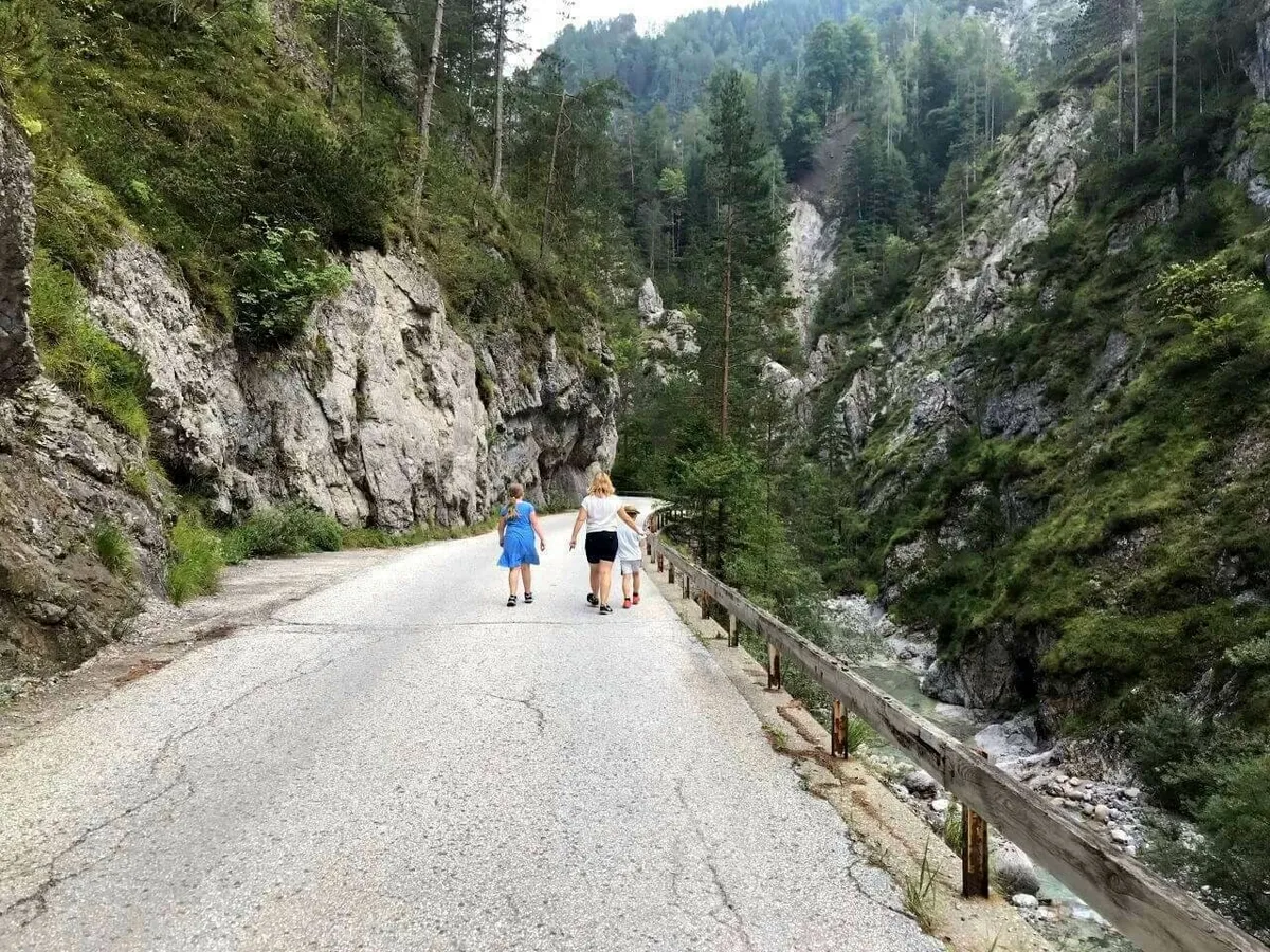 Wanderung durch die Trögerner Klamm