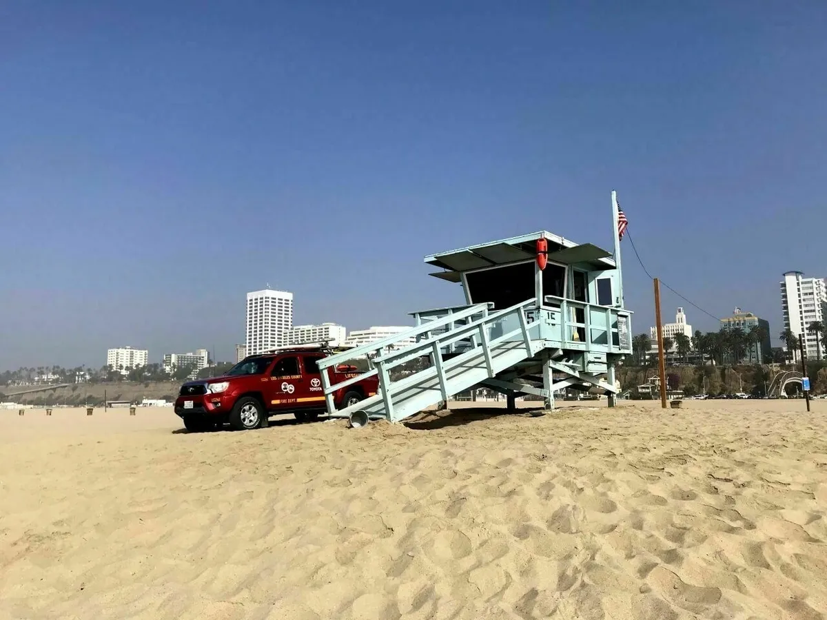 Die Rettungsschimmer vom Malibu-Beach