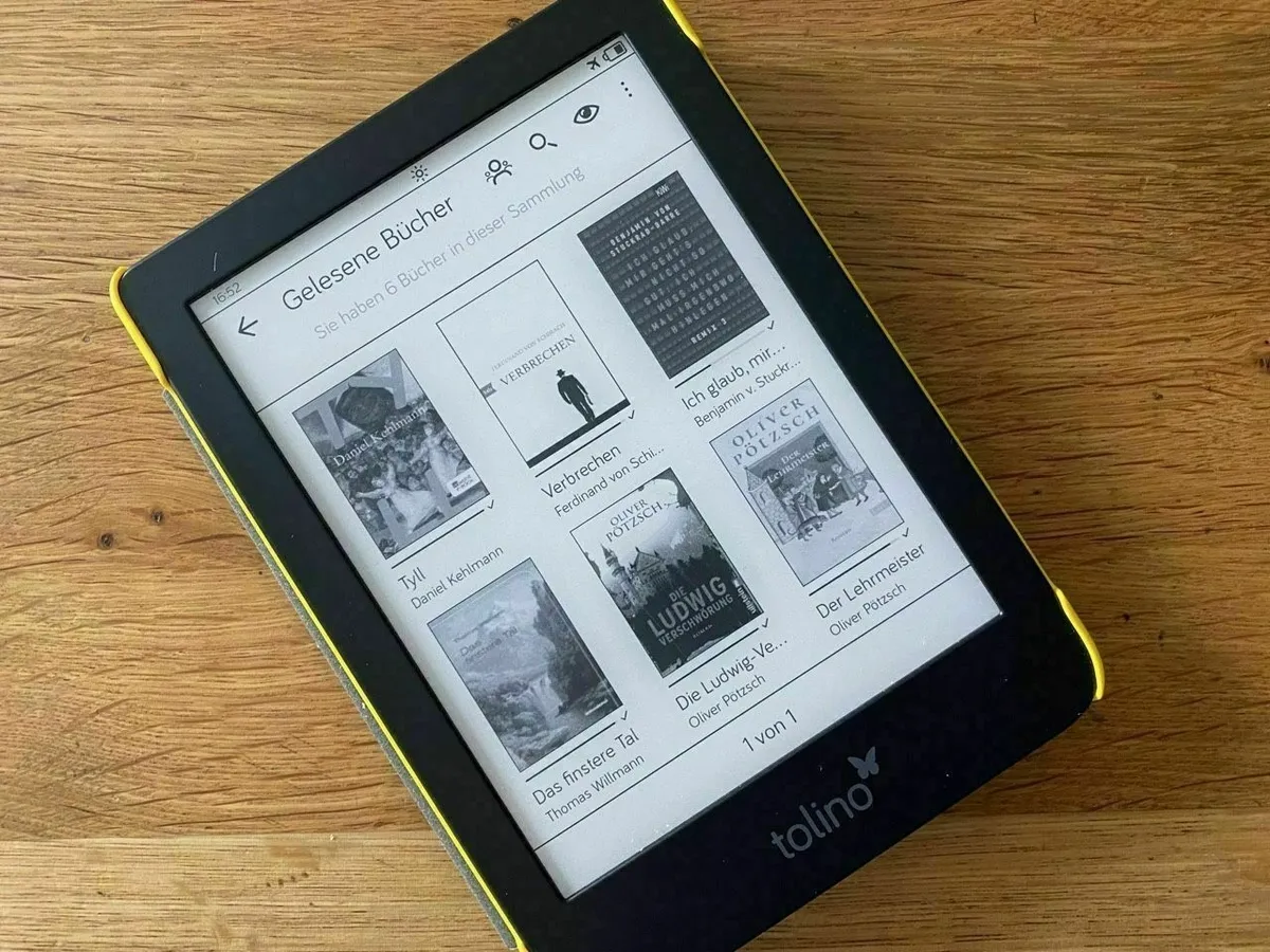 Auf dem Tolino in Q1/2021 gelesene Bücher