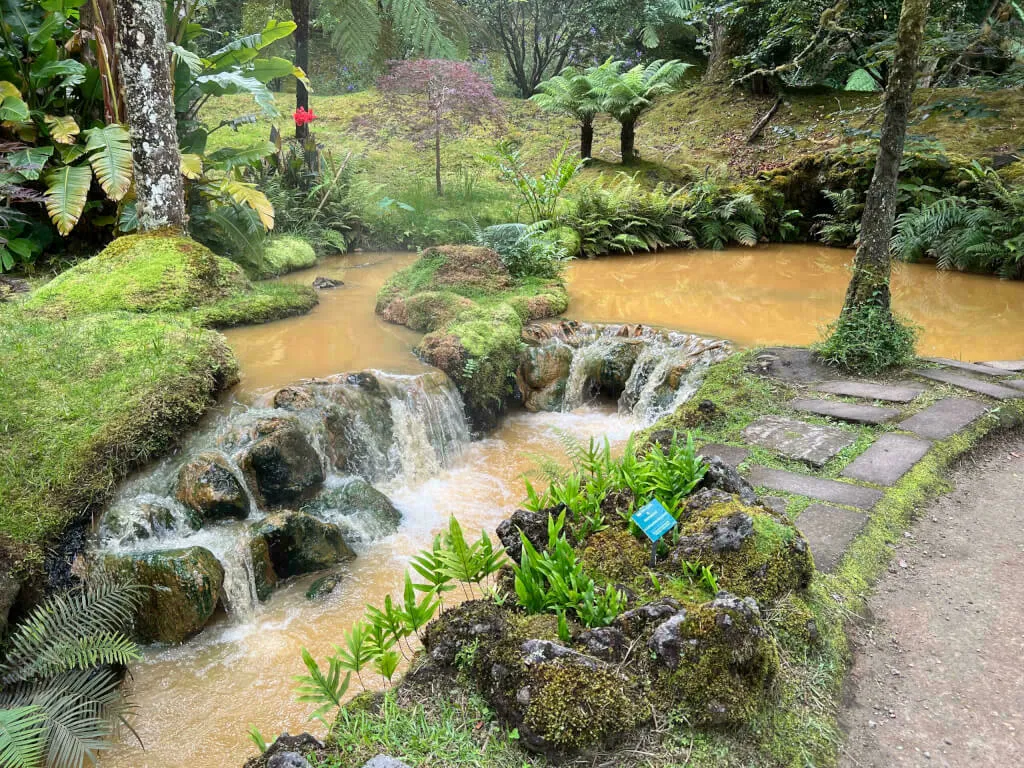 Thermale Quellen im Terra Nostra-Park.